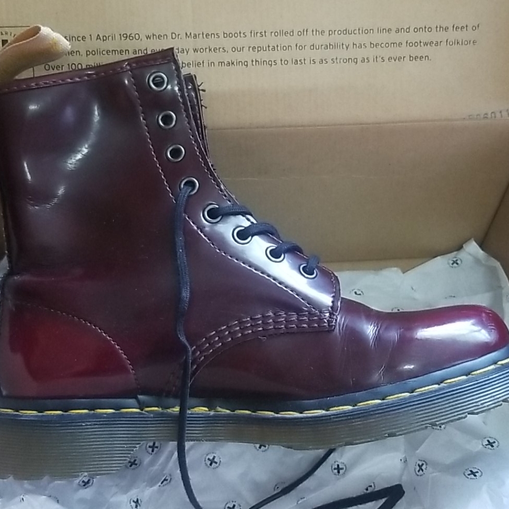 Vegan leather Doc Martens